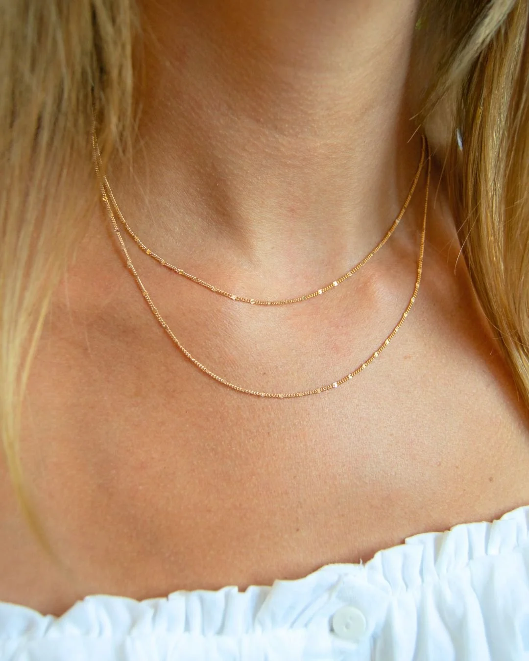 【VINTAGE HOLLYWOOD】Intermix Chain Necklace_VH2533NE071M Welcome to joyful online shopping!